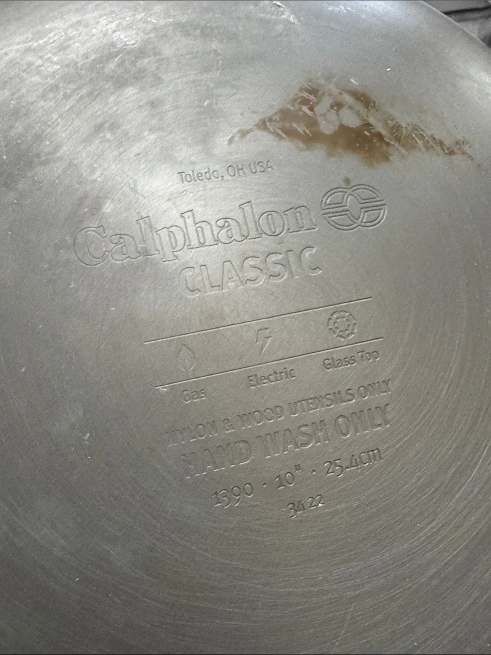 Calphalon Classic Stainless Steel Frying Pan - Silver